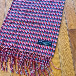 100% cashmere made in Scotland scarf